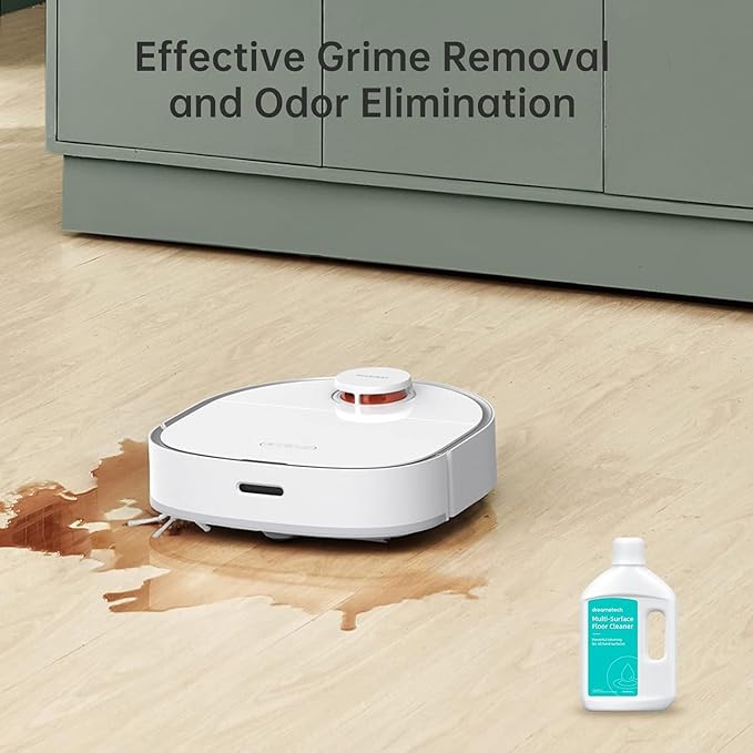 DREAME Floor Cleaning Solution Compatible with Matrix Series / Aqua10 Series/X Series / Aqua10 Series/L Series Robot Vacuum and Mop (33.81 Fl Oz)