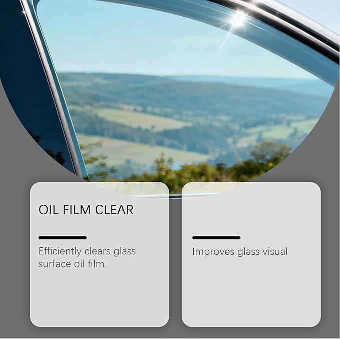 Q4 Glass Guard,Auto Glass Side Window Oil Film Removal Cleaner,Automotive Handheld Oils Flmr Cream,Windshield Oil FilmGlass Emulsion Remover for Car Windows (3PCS)