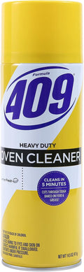 Formula 409 Heavy Duty Spray-On Oven Cleaner, Lemon Scent - Grill and Stove Top Cleaner Cuts Through Grease & Grime on Contact, A Powerful Clean You Can Trust, 14.5 Oz
