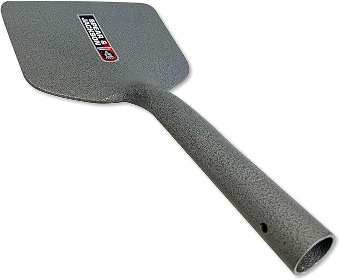 Spear & Jackson 3678AV Tonga Field Hoe Head, 7" Solid Forged Carbon Steel Blade, Powder-Coated Finish for Enhanced Durability