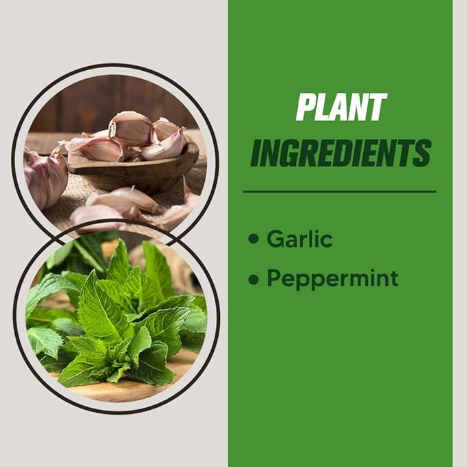 Mole Repellent for Lawn & Garden,Natural & Plant-Based,Get Rid of Gopher,Vole,Armadillo,Groundhog,Safe Around People, Pets & Plants,Simple to Use-8P