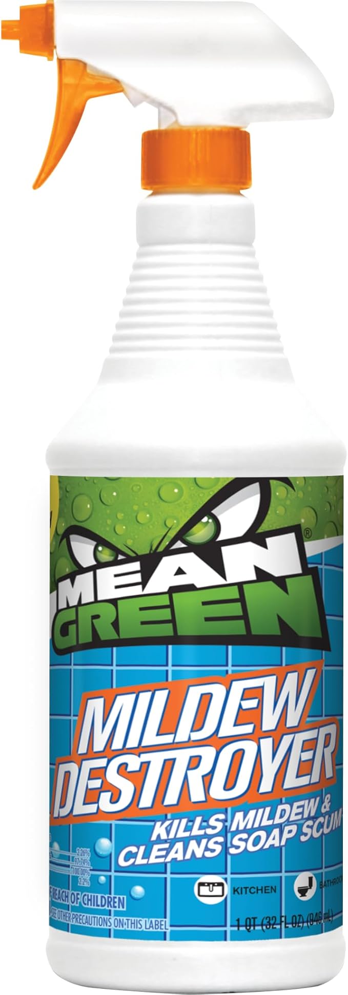 Mean Green Mildew Destroyer with Bleach 32 FL. OZ