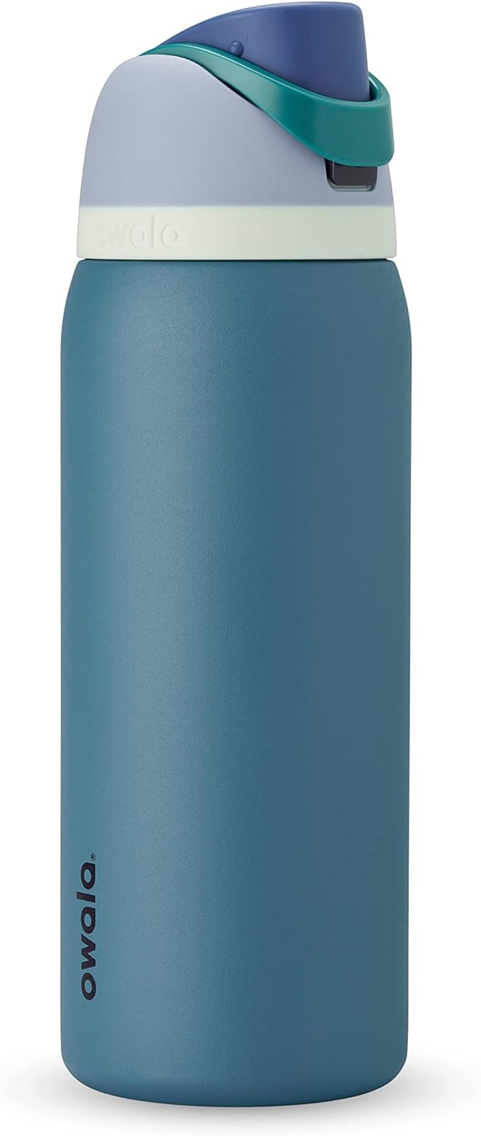 Owala FreeSip Insulated Stainless Steel Water Bottle with Straw, BPA-Free Sports Water Bottle, Great for Travel, 40 Oz, Denim