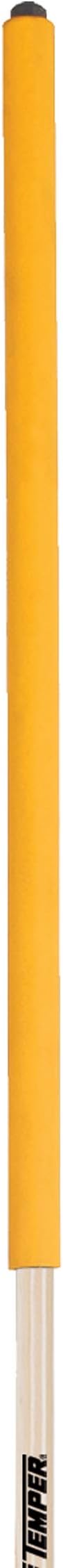 True Temper 2914912 Clog Free Poly Leaf Rake with 48 in. Hardwood Handle with Cushion Grip, 24 Inch