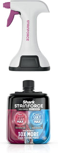 Shark StainForce Dual-Formula Refill Cartridge with Reusable Spray Head, Stain & Odor Remover for Shark StainForce Portable Stain Cleaner, for Carpet, Area Rug, Upholstery, Cars, 16.9oz, HXCM500S