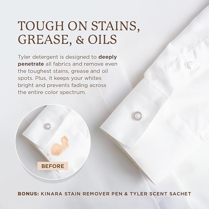 TYLER CANDLE COMPANY Gallon Wash Diva 128 Fl Oz Laundry Detergent/w Dryer Sachet Single Pouch
