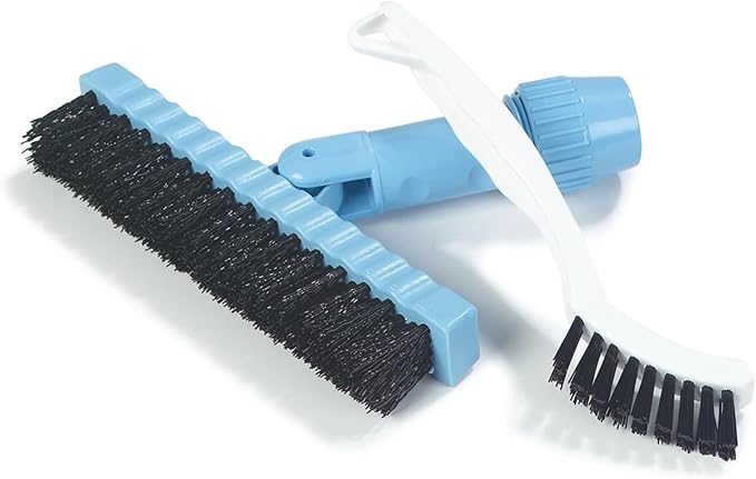 SPARTA Flo-Pac Grout Brush Crevice Brush, Detail Brush, Nylon, 8 Inches, White