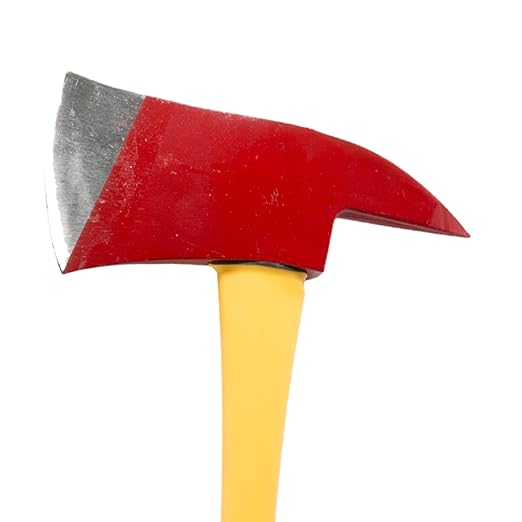 COUNCIL TOOL Pickhead Fire Axe - 6 lb Fireman's Axe with 36" Fiberglass Handle & Fire Engine Red Enamel - C60P36