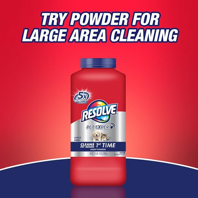 Resolve High Traffic Carpet Foam, Crisp Linen 88 oz (4 Cans x 22 oz), Cleans Freshens Softens & Removes Stains