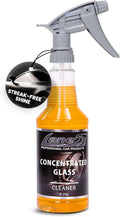 LANE'S Concentrated Auto Glass Cleaner | Tint-Safe Car Windshield, Window Cleaner | Removes Automotive Smoke Film, Fingerprints, & Smudges | Streak-Free, Safe for All Glasses | 16oz