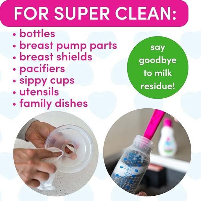 Dapple Baby Foaming Dish Soap, Refill, Unscented, 30oz (2 Units) (Pack of 2)