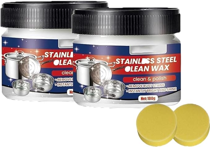 Stainless Steel Scratch Remover Stainless Steel Scratch Repair Kit(2PCS)