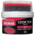 Weiman Cooktop Cleaner Paste, Easily Remove Burned-On Food, Grease and Watermarks, Leaving Your Glass Cook Top Sparkling