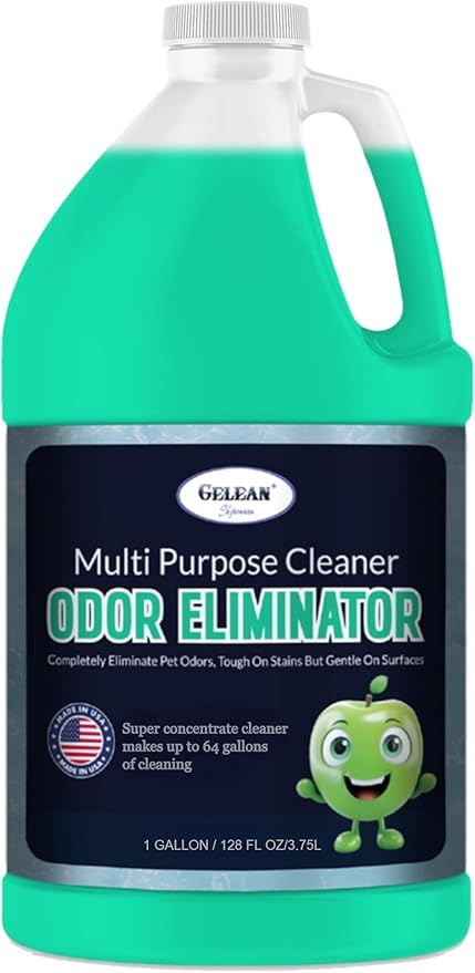 Multi Purpose Cleaner Pet Odor eliminator - pH Neutral - Strong Odor Floor Cleaner - Pet Odor Eliminator for Home - Best Scent Remover for Cat and Dog Pee All Purpose Cleaner 1 gallon (Sky Breeze)