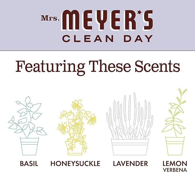 Mrs. Meyer's Clean Day Dryer Sheets Lavender, 80 Count (Pack of 3)