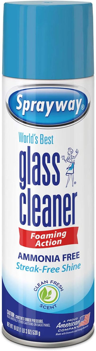 Sprayway Glass Cleaner - 4/19oz cans