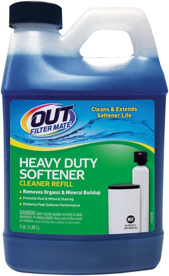 Out Filter Mate Softener Cleaner Refill Liquid 64 oz.4