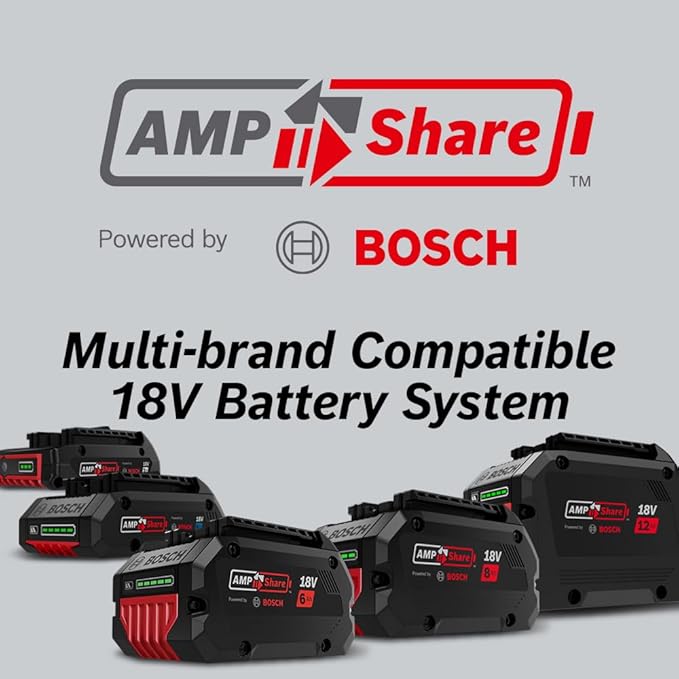 BOSCH GOP18V-34B14 18V Brushless StarlockPlus® Oscillating Multi-Tool Kit with (1) CORE18V® 4 Ah Advanced Power Battery