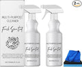 2Pcs R & W Multi Purpose Cleaner, Brazilian Waves Multi Purpose Cleaner,R and W Luxurious Scent, All-purpose Rinse-free Cleaning Spray,Multipurpose Bathroom Foam Cleaner