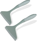 PHYEX 2-Pack Shower Squeegee for Glass Doors & Window, 7.8" Blade Cleaning Tool for Bathroom, Car Windshields, Mirrors, Tiles