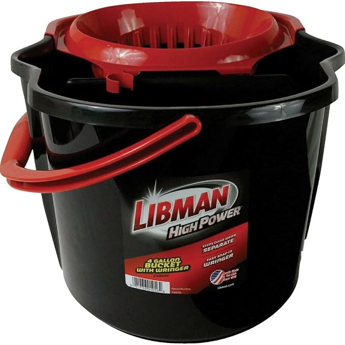 Libman 1056 4 Gallon Bucket with Wringer