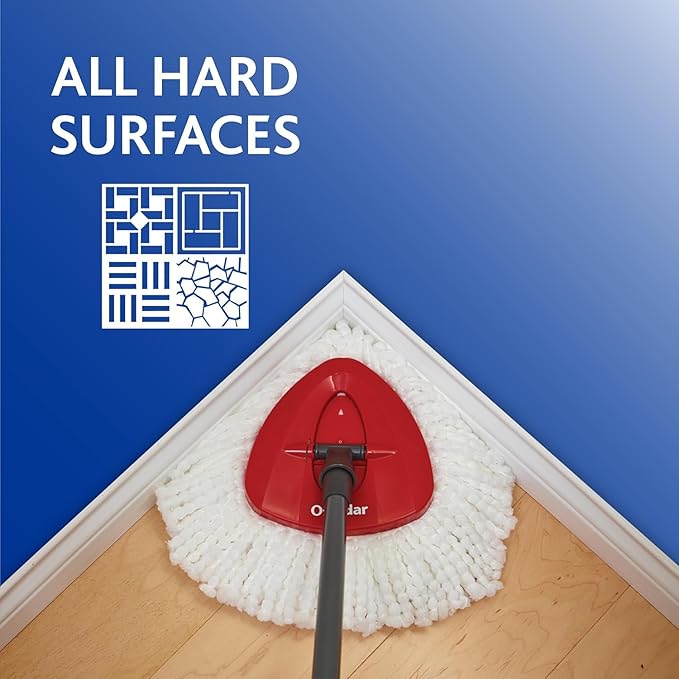 O-Cedar EasyWring Spin Mop Head Refill (Pack of 3)