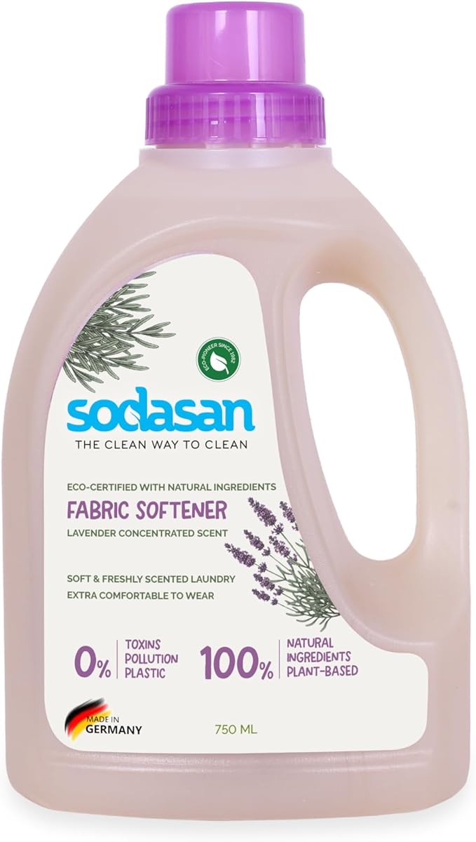 Sodasan Lavendar Fresh Fabric Softener 25.36 fl oz