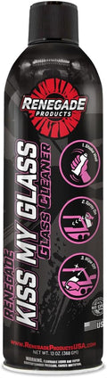 Renegade Products Kiss My Glass Premium Glass Cleaner 13 Oz Aerosol Spray