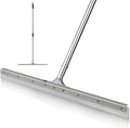 MHM AquaSlide PushPro – 28-Inch Heavy Duty Squeegee for Concrete Floors & Wet Surfaces | Industrial Rubber Blade Water Removal Tool for Garages, Warehouses, Driveways & Commerical Use