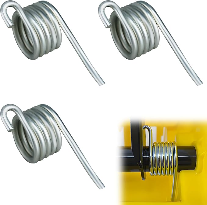 Comercial Mop Bucket Spring Replacement 3 Count Side-Press Wringer Torsion Springs Large 8 Loop Torsion Spring