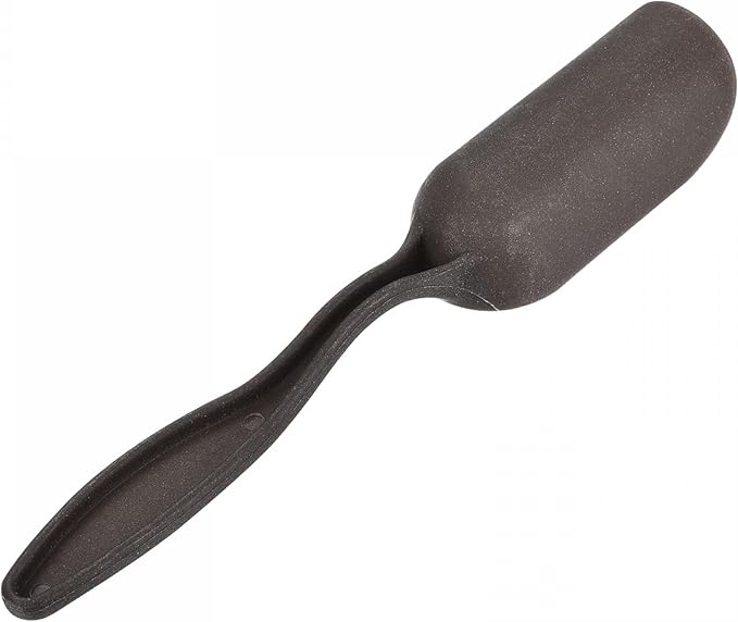 MECCANIXITY 5.7 Inch Gardening Shovel Spoons 6 Pack Mini Soil Scoops Cultivation Transplanting Tools, Black
