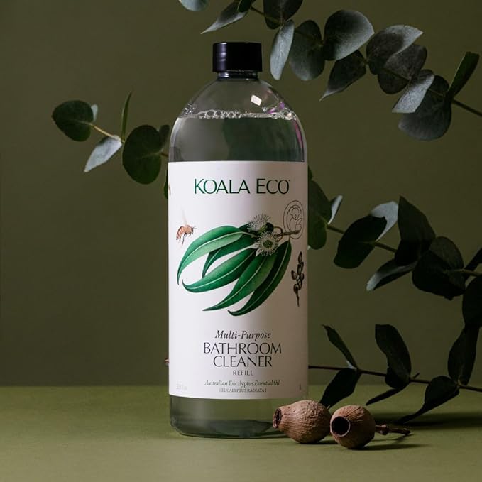 Koala Eco Multi-Purpose Bathroom Cleaner - with Australian Eucalyptus Essential Oil - 34 oz