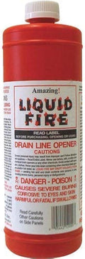 Liquid Fire Drain Line Opener, 32 Oz