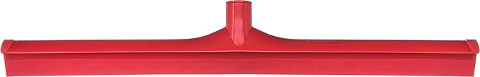 SPARTA 3656805 Plastic Floor Squeegee, Shower Squeegee, Heavy Duty Squeegee With Rubber Blade For Windows, Glass, Shower Doors, Floors, Windshields, 24 Inches, Red, (Pack of 6)