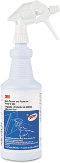 3M 59982 Ready-To-Use Glass Cleaner With Scotchgard, Apple Scent, 32oz Spray Bottle