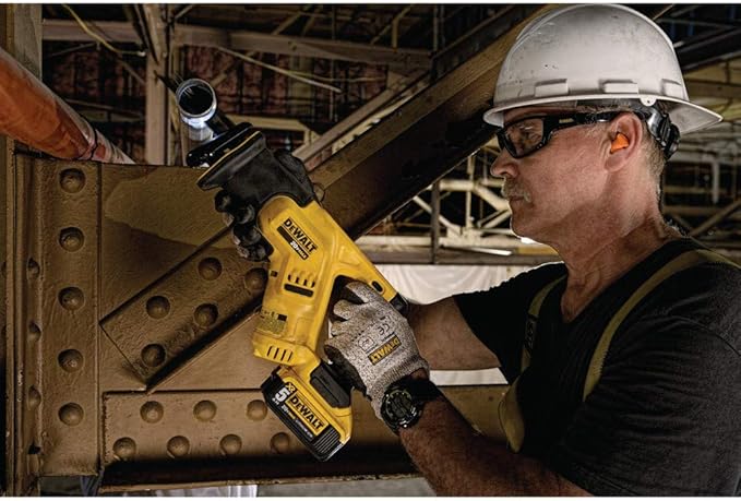 DEWALT 20V MAX Cordless Reciprocating Saw, Compact, Variable Speed, LED Light, Bare Tool Only (DCS387B)