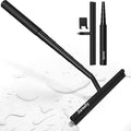 Professional Shower Squeegee for Glass Doors,12 Inch Squeegee for Shower Glass with Extension Pole,Telescoping Window Squeegee for Glass Door, Tile Wall, Car,Floor