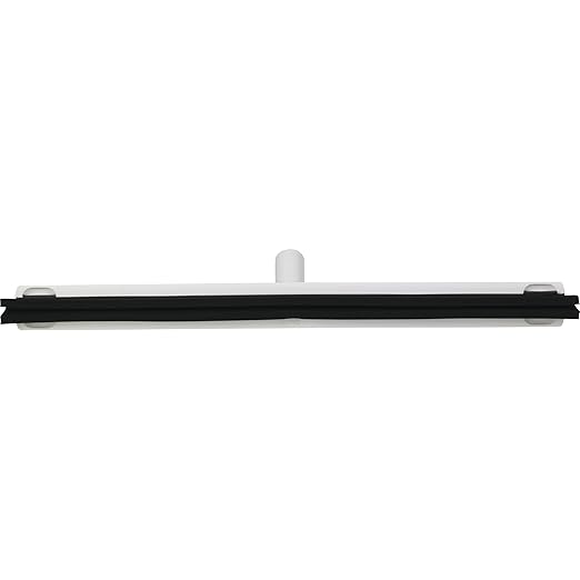 Vikan 77545 Squeegee,Fixed Head,Floor,24",PP/RB,White