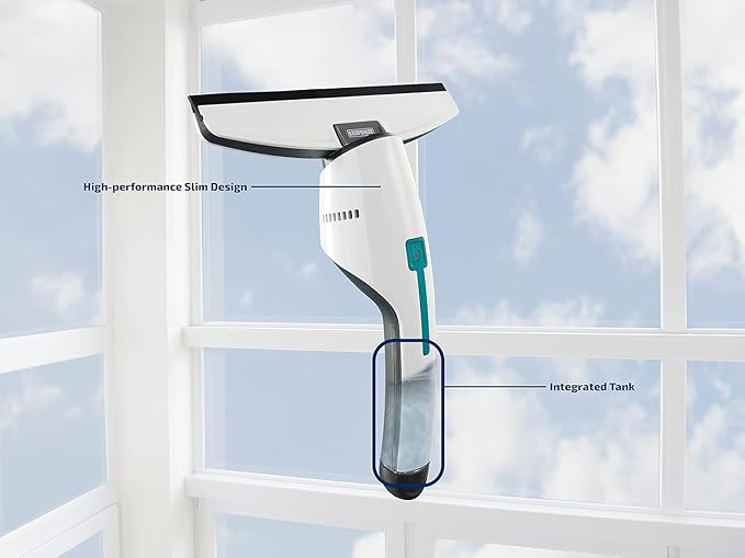 Leifheit Nemo Window Vacuum Cleaner, White, Normal