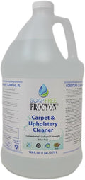 Procyon Carpet & Upholstery Cleaner Concentrate - Professional Pet, Earth, Family-Safe Cleaning Solution for Fabric & Furniture (512 Oz case)