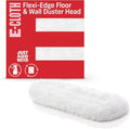 E-Cloth Flexi-Edge Floor & Wall Duster Head, Reusable Dusting Mop for Floor Cleaning, Floor Cleaner Ideal for Harword, Tile, Laminate and Other Hard Surfaces, 100 Wash Guarantee, 1 Pack