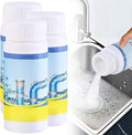 2026 New Sink Drain Cleaner, Multi-functional Powerful Pipe Unclogging Agent, Sink and Drains Cleaner Foam Cleaner for Kitchen Toilet and Pipes Cleaning Tool (3Set)