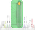 Xinart Paper Trimmer Tool Set A4 Craft Paper Cutter Weeding Tool Set Craft Knife/Weeder/Scraper/Spatula/Tweezers/Scissors Basic Tool Kit for Vinyl, Paper, Coupon, Label, Photo and Cardstock