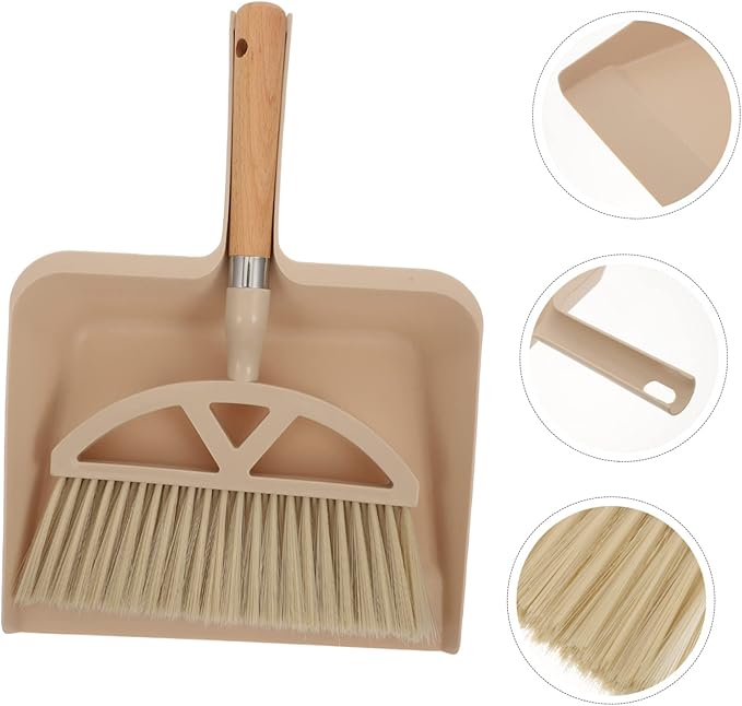 Desktop Cleaning Mini Broom Dustpan Home Accessory Table Duster Cleaning Set Broom Dustpan