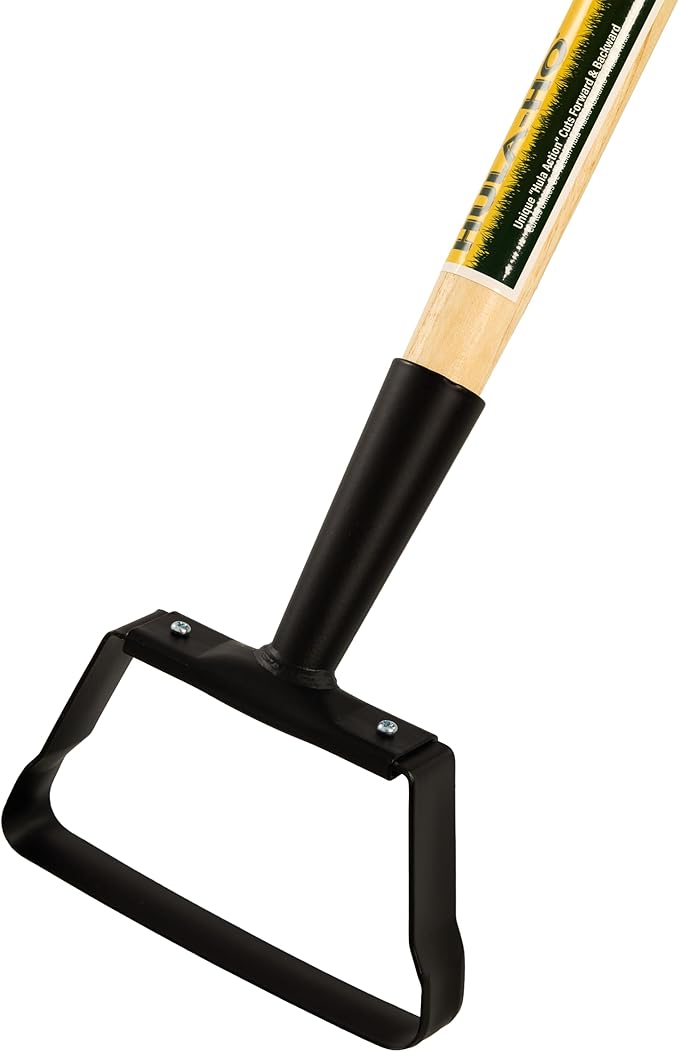 Flexrake 1000L Hula-Ho Weeder Cultivator with 54-Inch Wood Handle