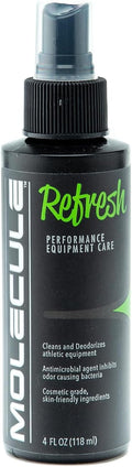 Molecule Refresh Spray | Performance Apparel Care | Cleans and Deodorizes Racing Suites & Technical Fabrics | Signature Fresh Scent | 4 Ounces