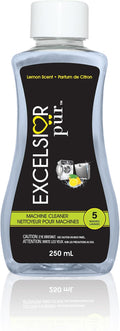 Excelsior Pür System Enzyme-Powered Washing Machine Cleaner Liquid, 250 ml (5 Uses), HE & Standard, Drum & Seal Deep Clean, Residue & Odor Buildup Remover