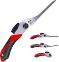 KAKURI Jab Saw - Folding 5-1/8" Japanese Pull Saw for Drywall, Wood, Plaster, Wallboard, Plywood - Razor Sharp Japanese Steel Blade - Made in Japan