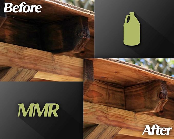 Bad Axe MMR Instant Mold Stain and Mildew Stain Remover - Professional Strength, Contractor Grade Cleaning Solution, Professional Quality Formula, Odor Removal, 1 Gallon (4)