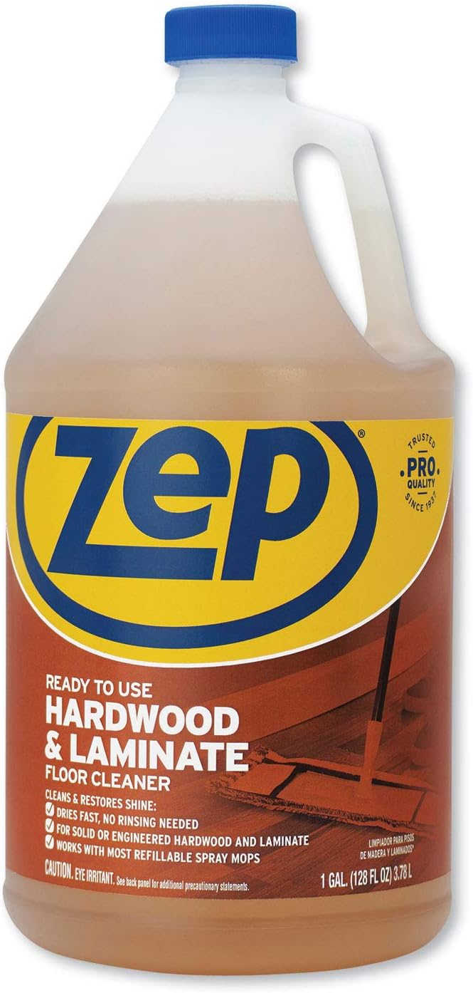 Zep ZPEZUHLF128 ZUHLF128 Hardwood and Laminate Cleaner, 128 oz.